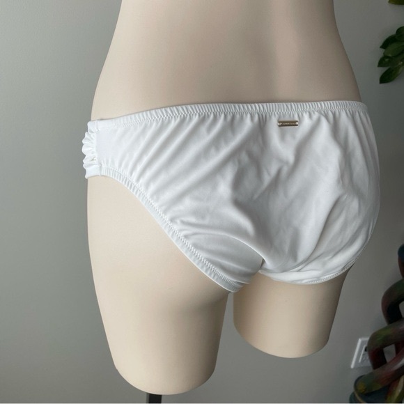 Victorias Secret Cheeky Skimpy Bikini Swim Bottom Solid White NWT Size Large - Picture 6 of 7